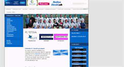 Desktop Screenshot of fctetova.ch